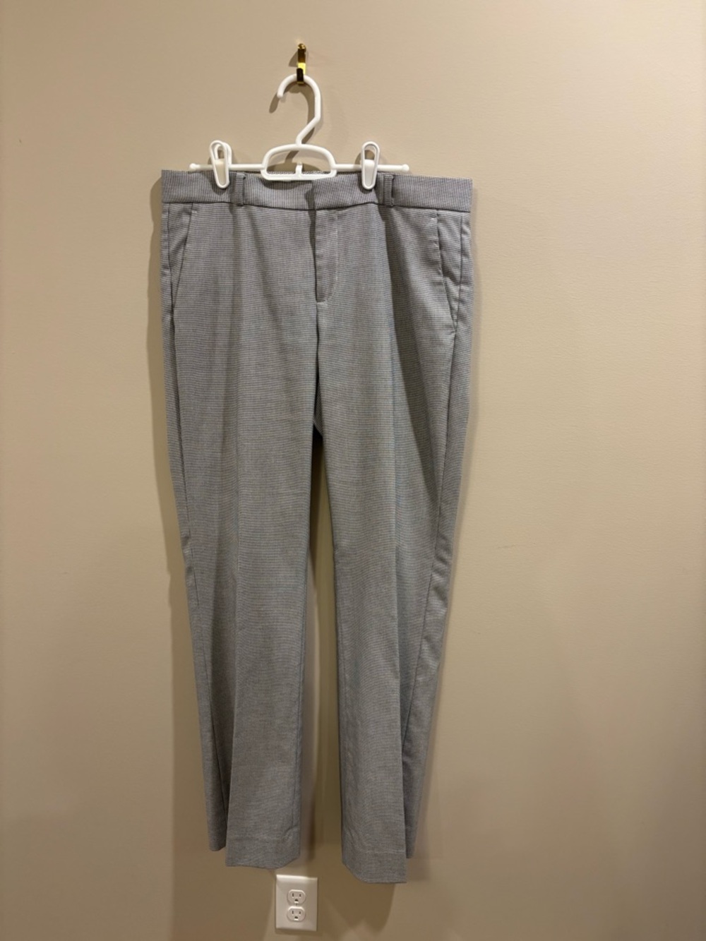 Banana Republic Logan Black & White Trousers